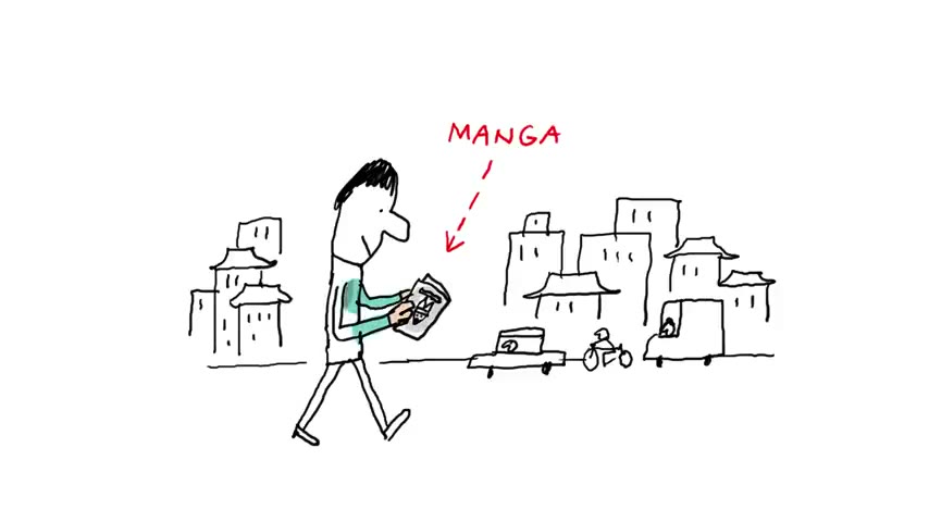 Image de la scène « 1 jour, 1 question — le manga »