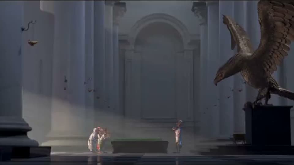 Image de la scène « Astérix — Le Domaine des Dieux »