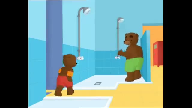 Image de la scène « Petit Ours Brun — la piscine »