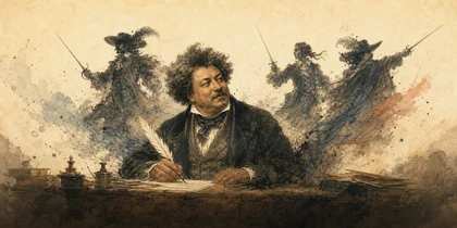 Artwork for the podcast « Alexandre Dumas, l'inventeur du héros à la française »