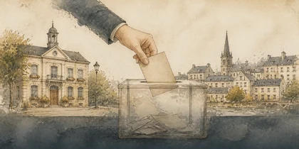 Artwork for the podcast « Élections 2026 : qui dirige les villes françaises ? »