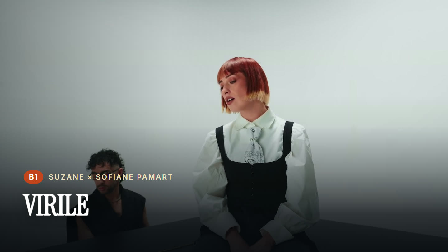 Pochette de la chanson « Virile »