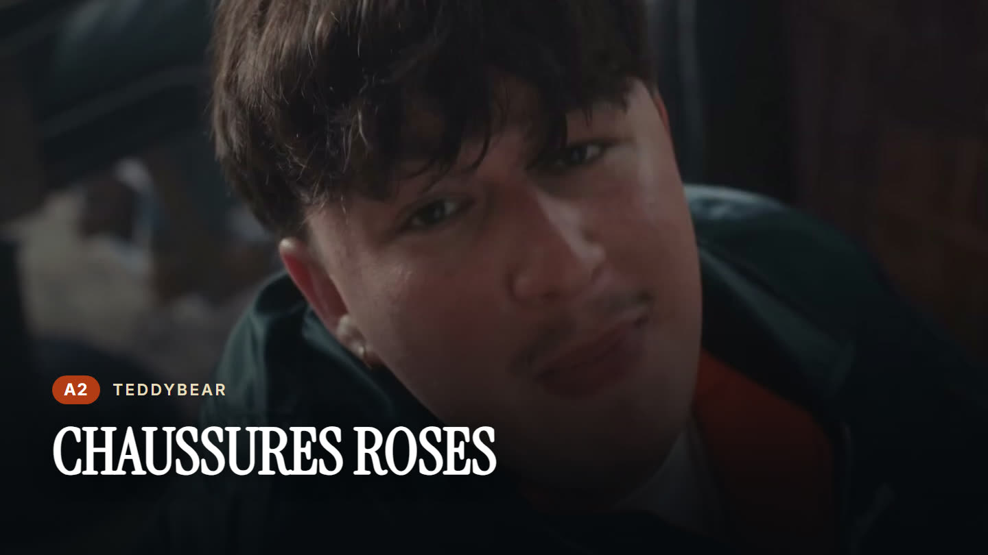 Pochette de la chanson « Chaussures roses »