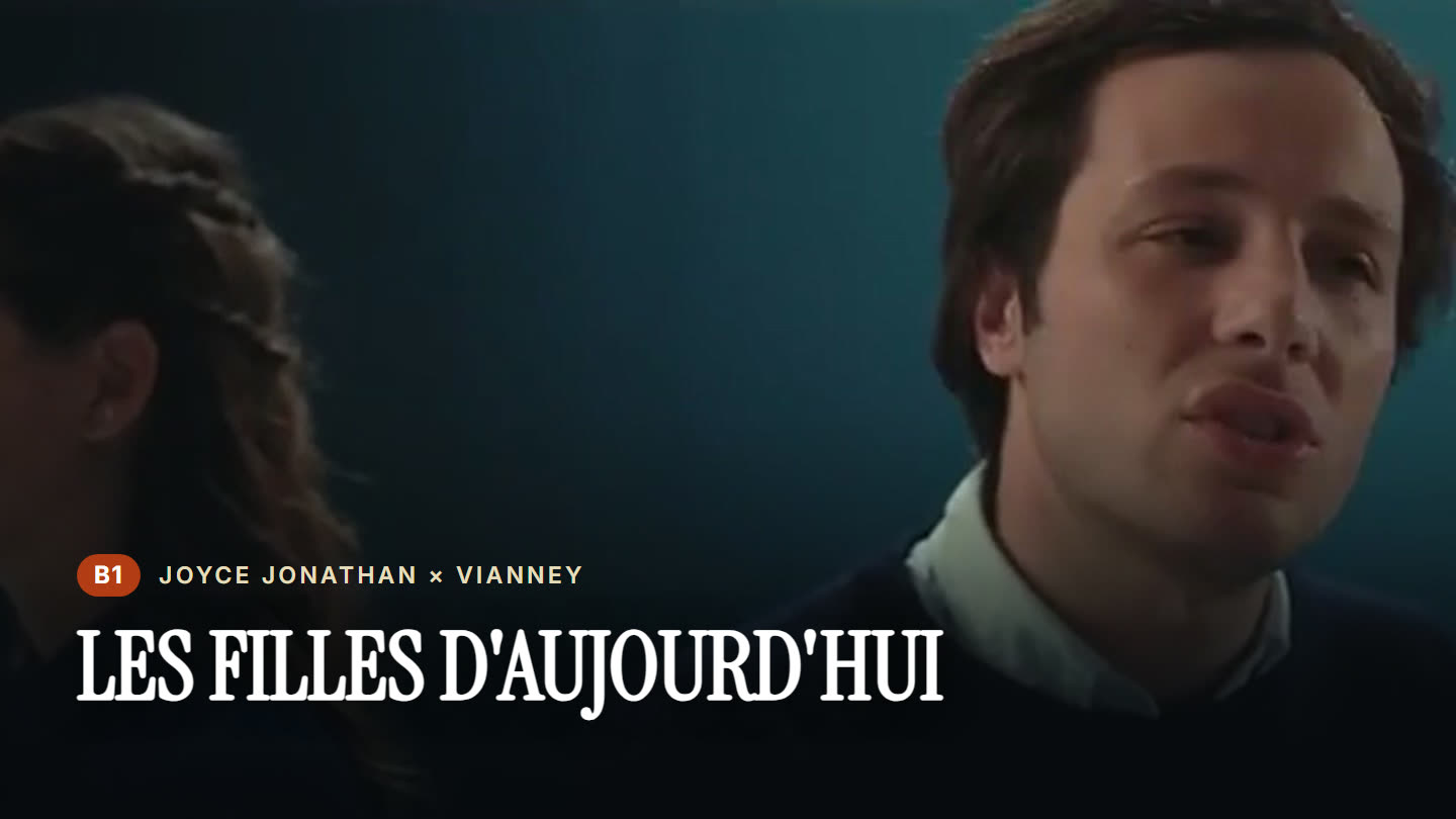 Pochette de la chanson « Les filles d'aujourd'hui »