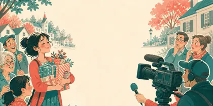 Illustration of the story « La Gagnante malchanceuse »