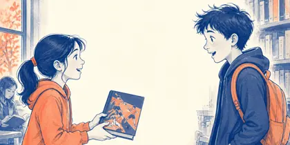 Illustration of the story « Le Sport de la lecture »