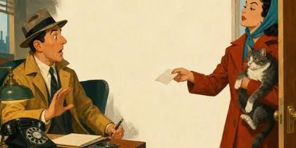 Illustration of the story « L'Affaire parfaite »