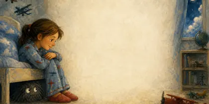 Illustration of the story « Sous le lit »