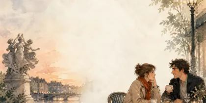 Illustration of the story « La Statue des danseurs »