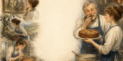 Illustration of the story « Le Défi de la recette secrète »