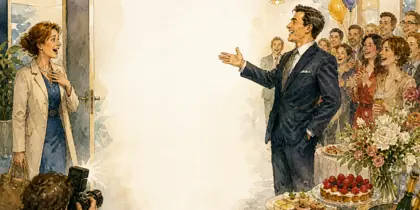 Illustration of the story « L'Alarme d'anniversaire »