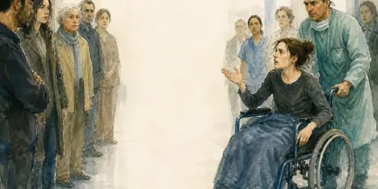 Illustration of the story « Oublier qui je suis »