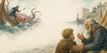 Illustration of the story « Le Pourfendeur de géants »