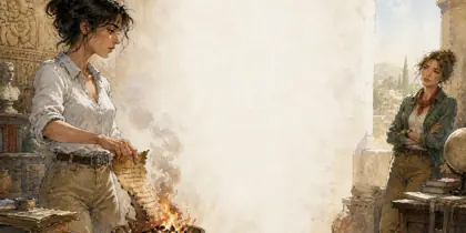 Illustration of the story « Un pouvoir ancien »