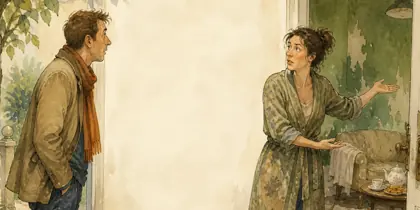 Illustration of the story « Un vert très raffiné »
