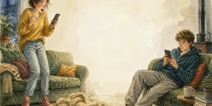Illustration of the story « La Vie de rêve »